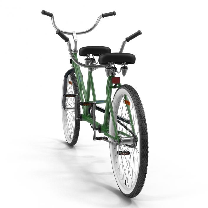 Retro Bicycle Built for Two 3D