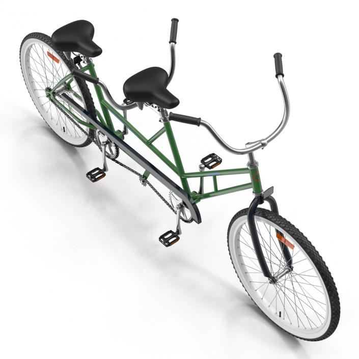 Retro Bicycle Built for Two 3D