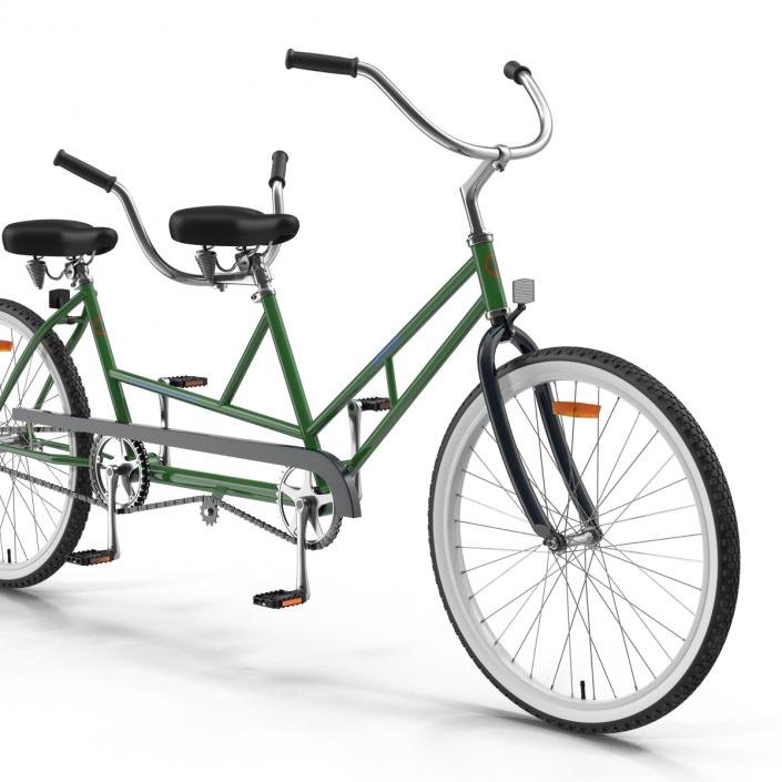 Retro Bicycle Built for Two 3D