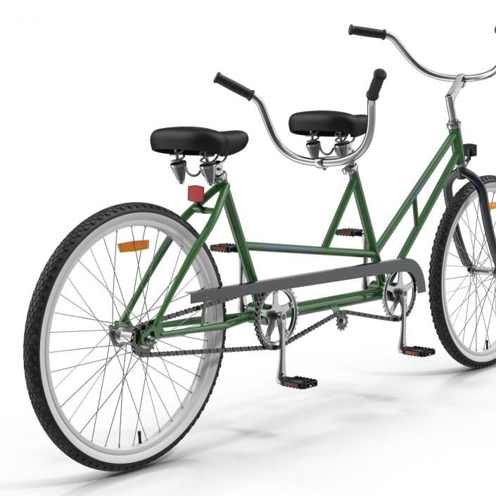 Retro Bicycle Built for Two 3D