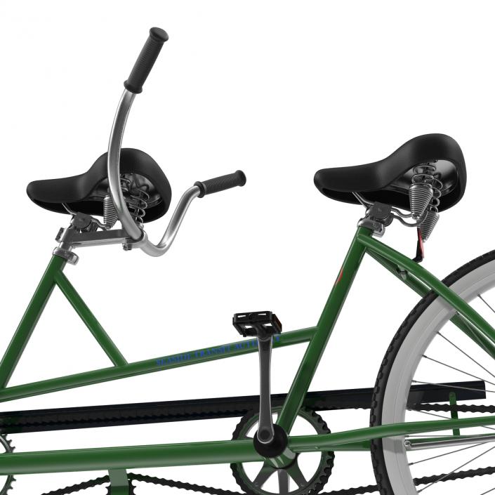 Retro Bicycle Built for Two 3D