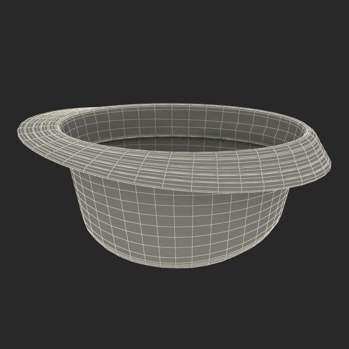 Mens Straw Hat 3D model