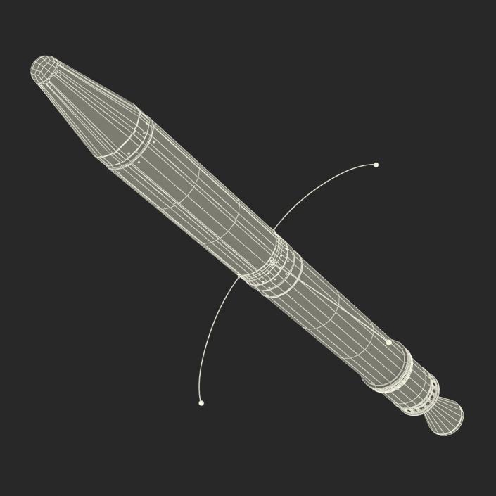 Explorer 1 First US Satellite 3D model