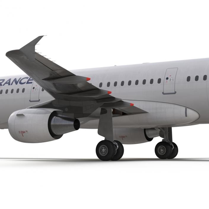 Airbus A321 Air France 3D