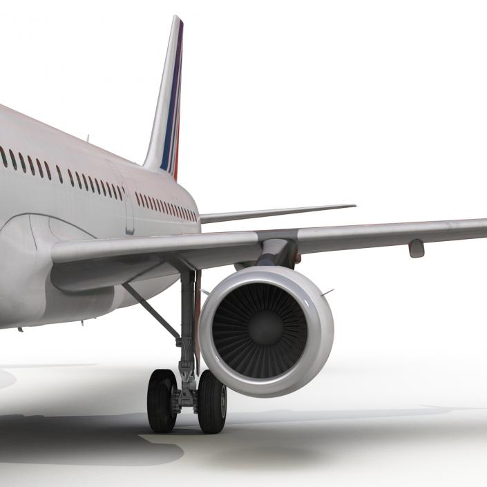 Airbus A321 Air France 3D