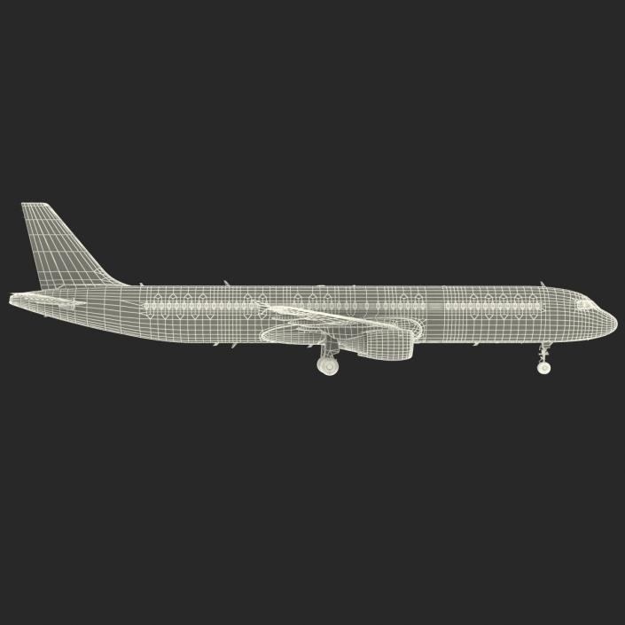 Airbus A321 American Airlines 3D model