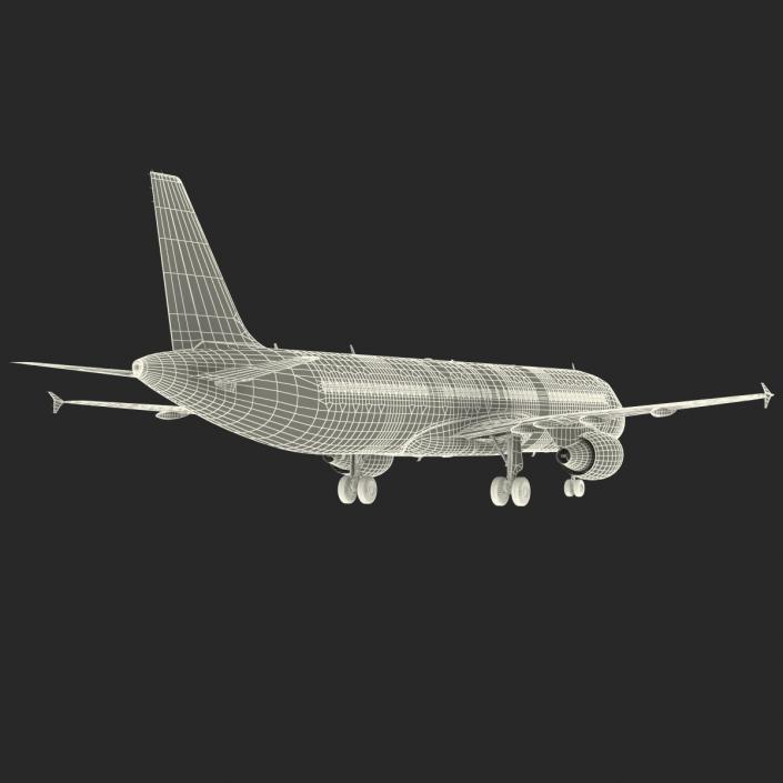 Airbus A321 American Airlines 3D model