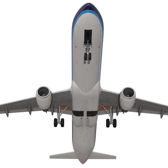 3D model Airbus A321 China Southern Airlines