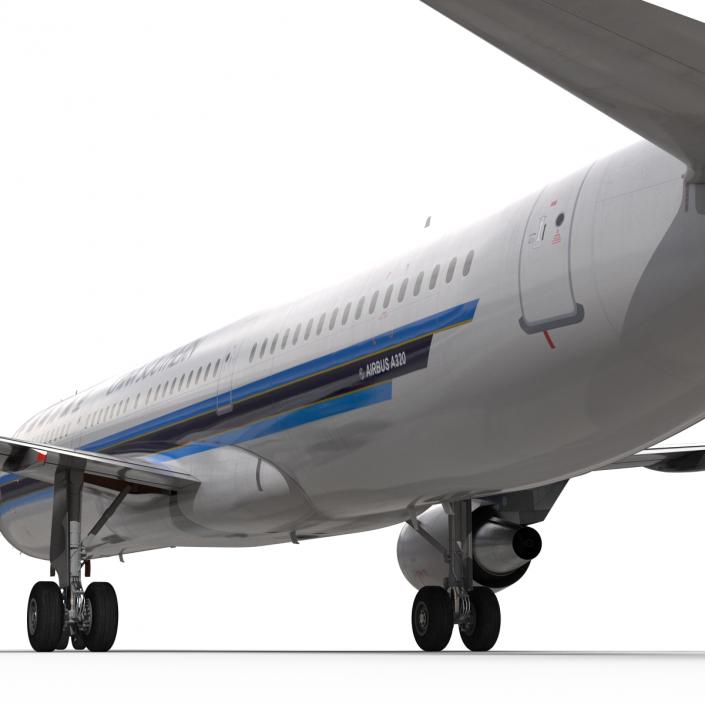 3D model Airbus A321 China Southern Airlines