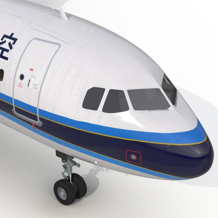 3D model Airbus A321 China Southern Airlines