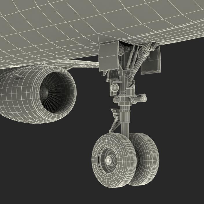 3D model Airbus A321 China Southern Airlines