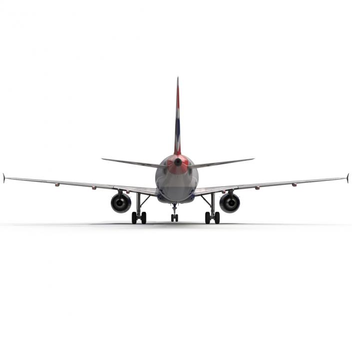 Airbus A321 British Airways 3D