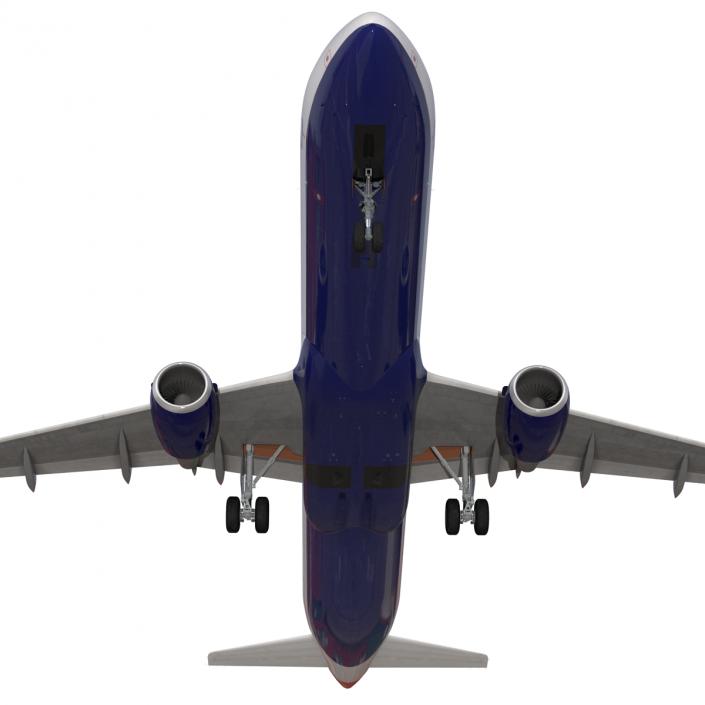 Airbus A321 British Airways 3D