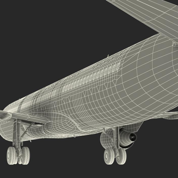 Airbus A321 British Airways 3D