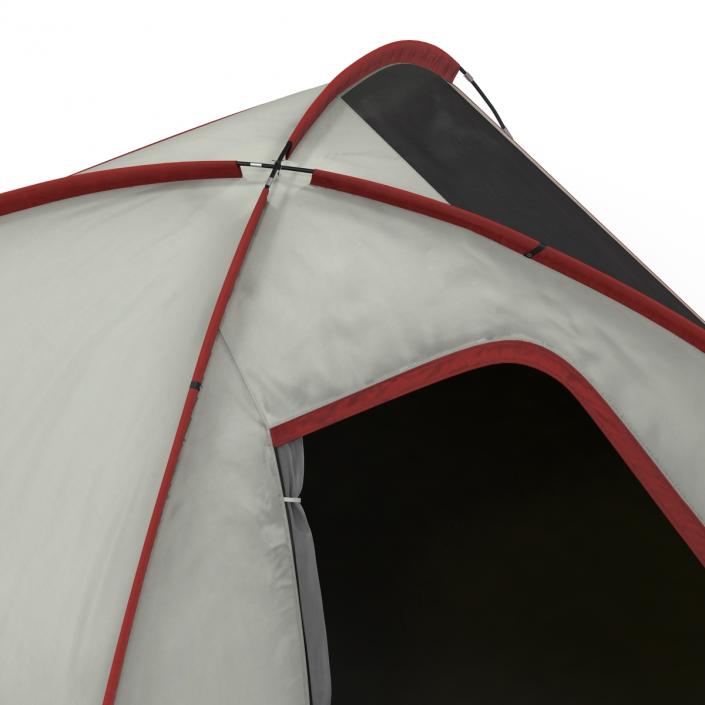 3D Dome Tent Red model