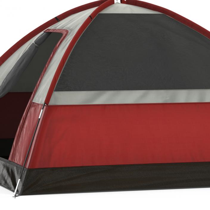 3D Dome Tent Red model