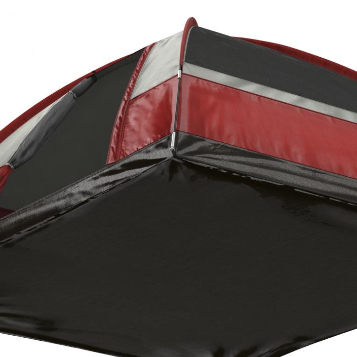 3D Dome Tent Red model