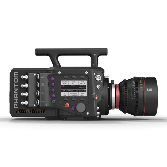 3D model High Speed Digital Camera Phantom Flex4K