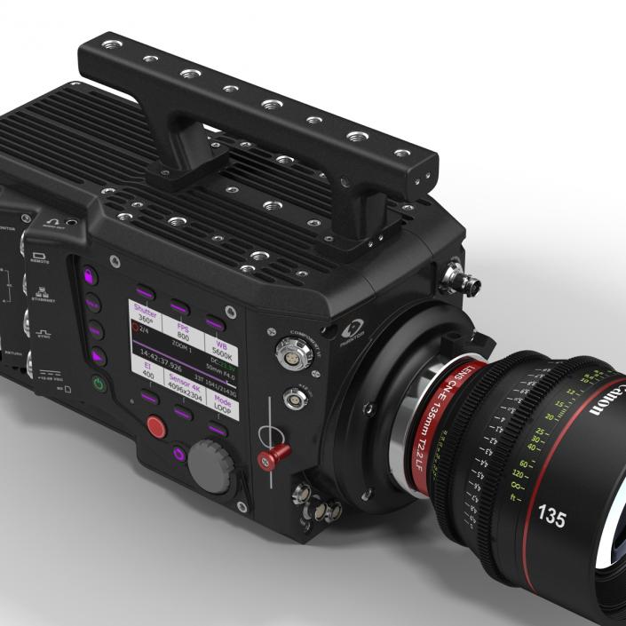 3D model High Speed Digital Camera Phantom Flex4K