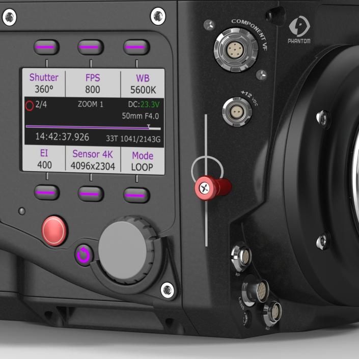 3D Camera Phantom Flex4K