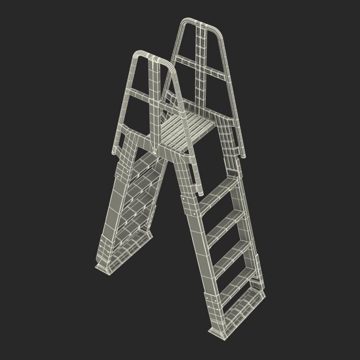 Double Sided Step Ladder 3D model