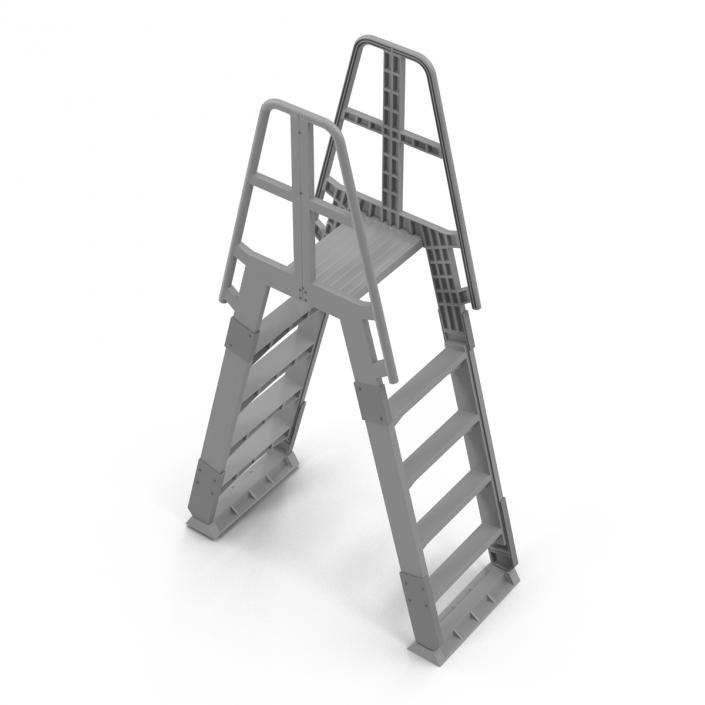 Double Sided Step Ladder 3D model