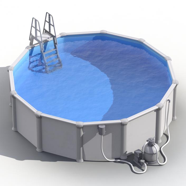 3D Above Ground Swimming Pool