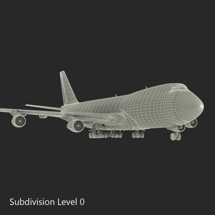 3D Boeing 747-100B British Airways