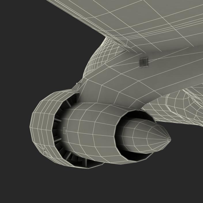 3D Boeing 747-100B British Airways