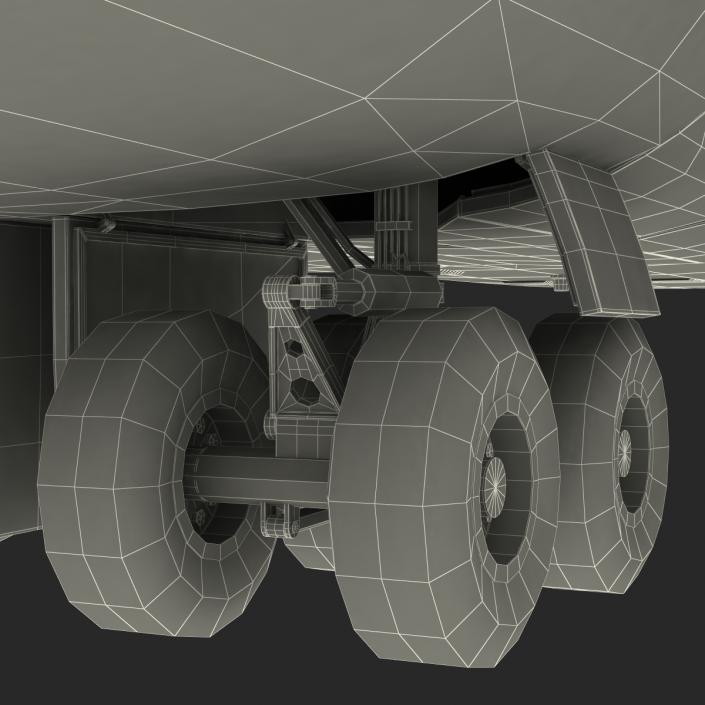 3D Boeing 747-100B British Airways