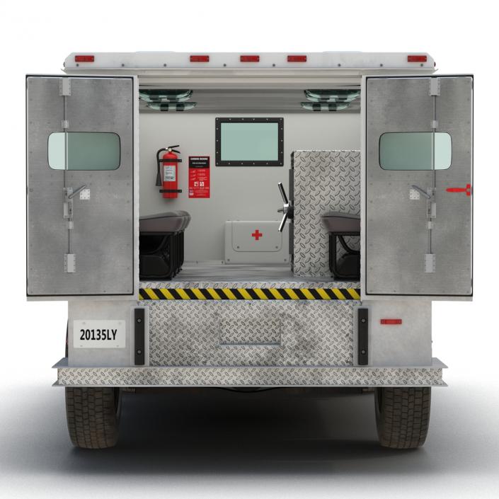 3D Bank Armored Car Rigged model