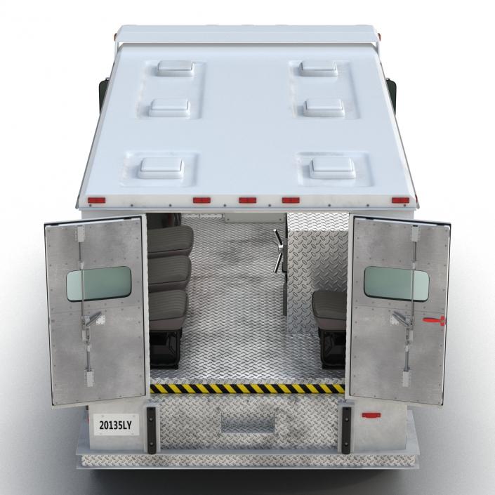 3D Bank Armored Car Rigged model