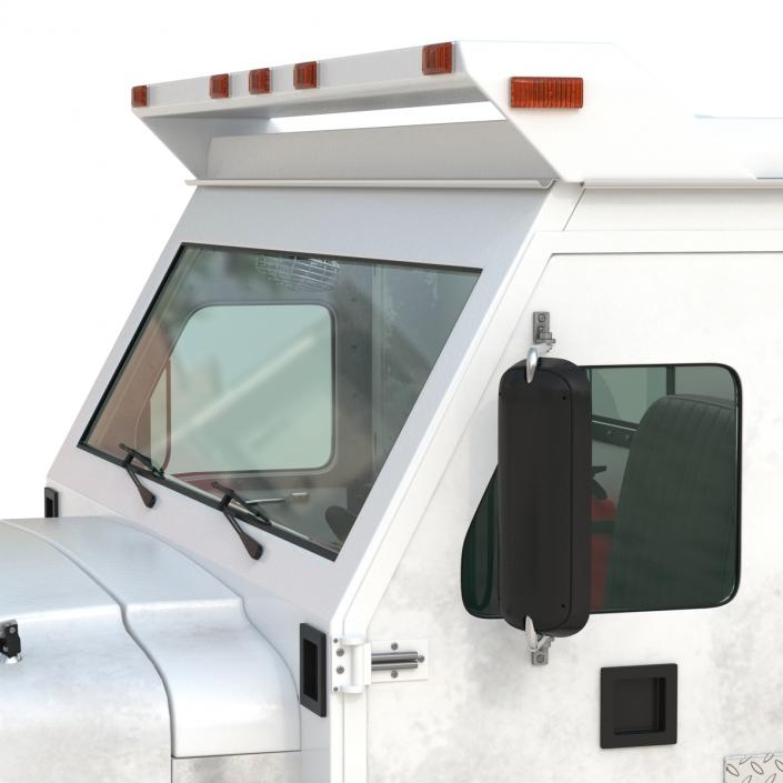 3D Bank Armored Car Rigged model