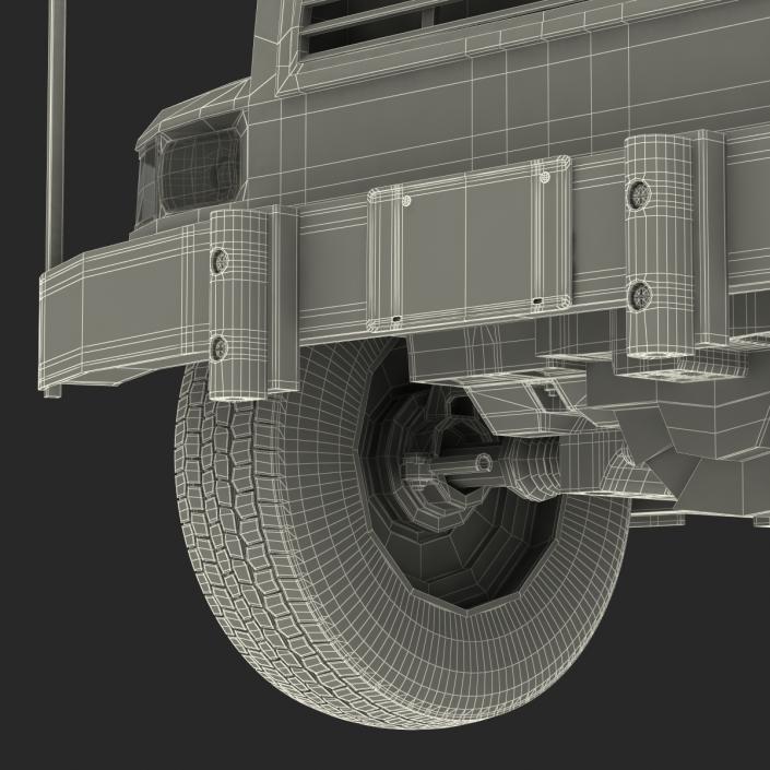 3D Bank Armored Car Rigged model