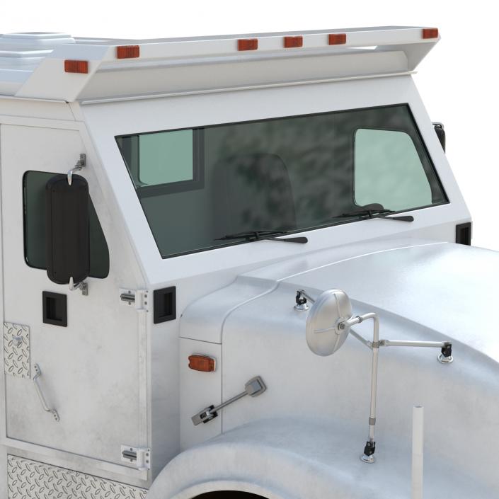 Bank Armored Car Simple Interior 3D