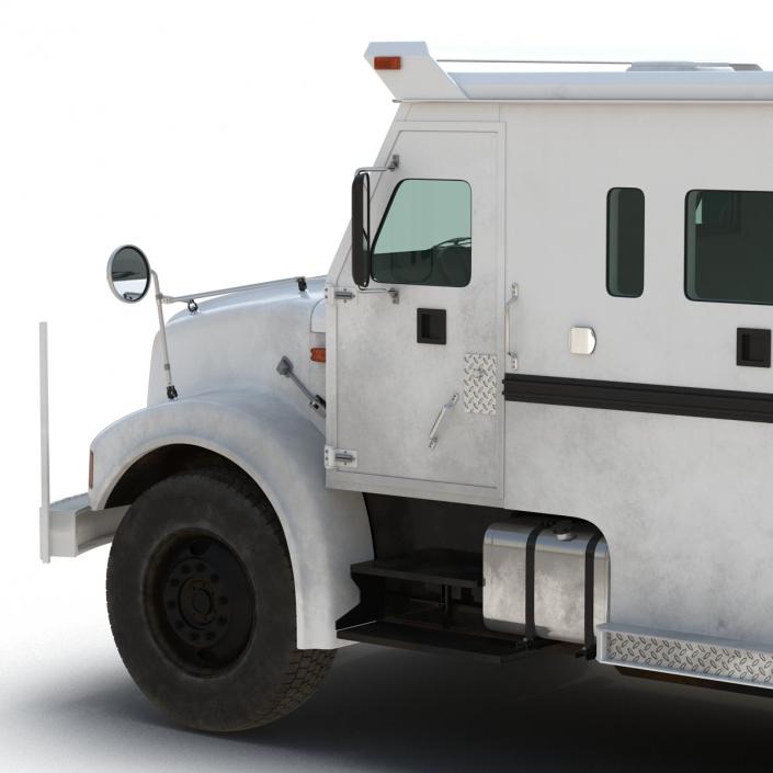 Bank Armored Car Simple Interior 3D