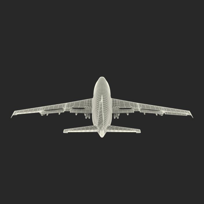 3D Boeing 747-100B British Airways Rigged model