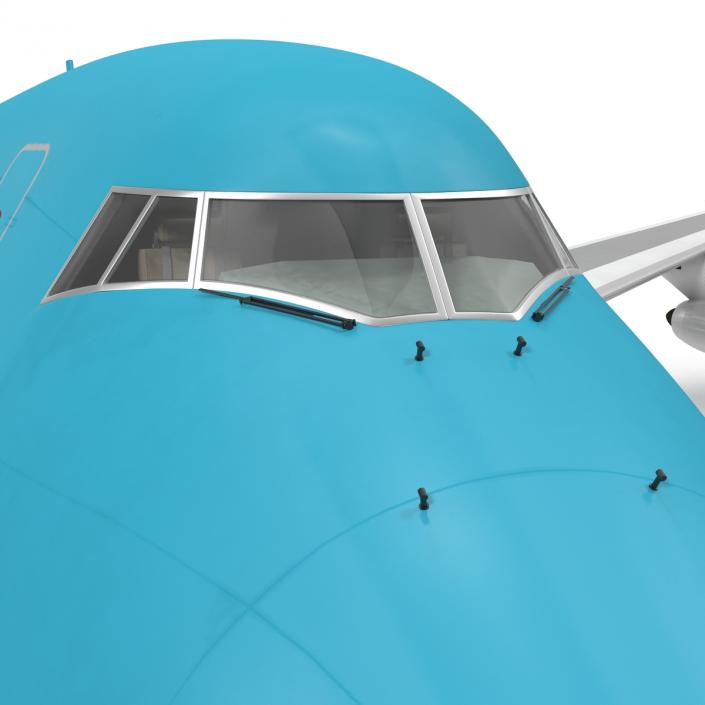 Boeing 747-100B KLM 3D model