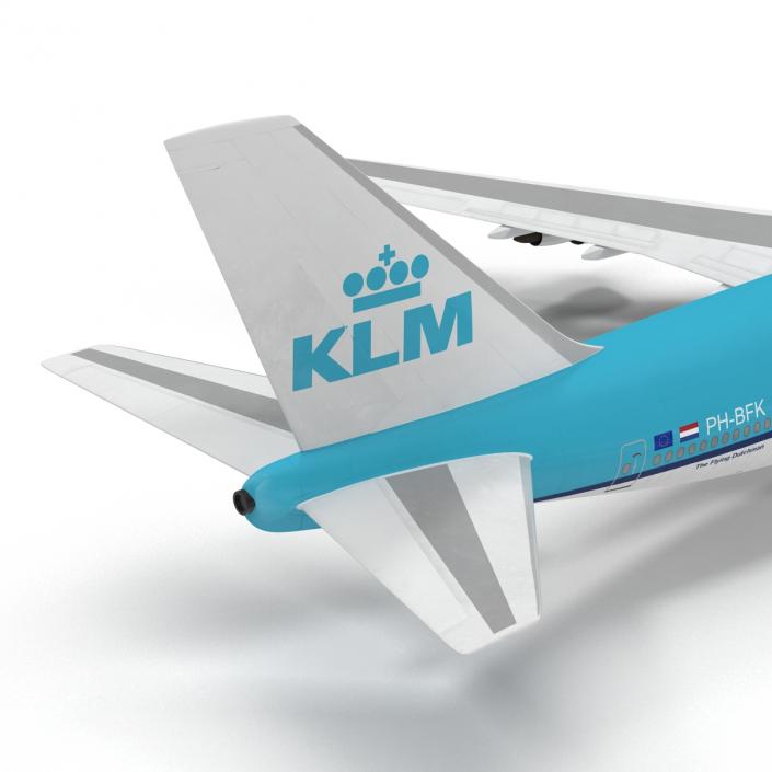 Boeing 747-100B KLM 3D model