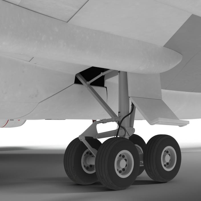 Boeing 747-100B KLM 3D model