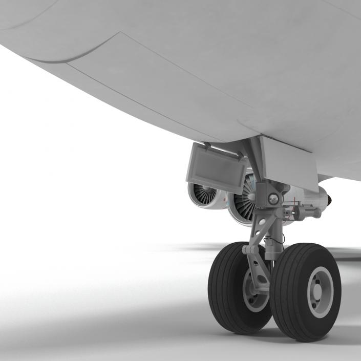 Boeing 747-100B KLM 3D model