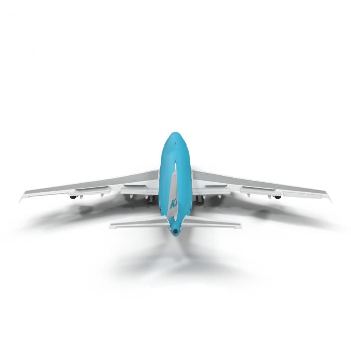 3D Boeing 747-100B KLM Rigged