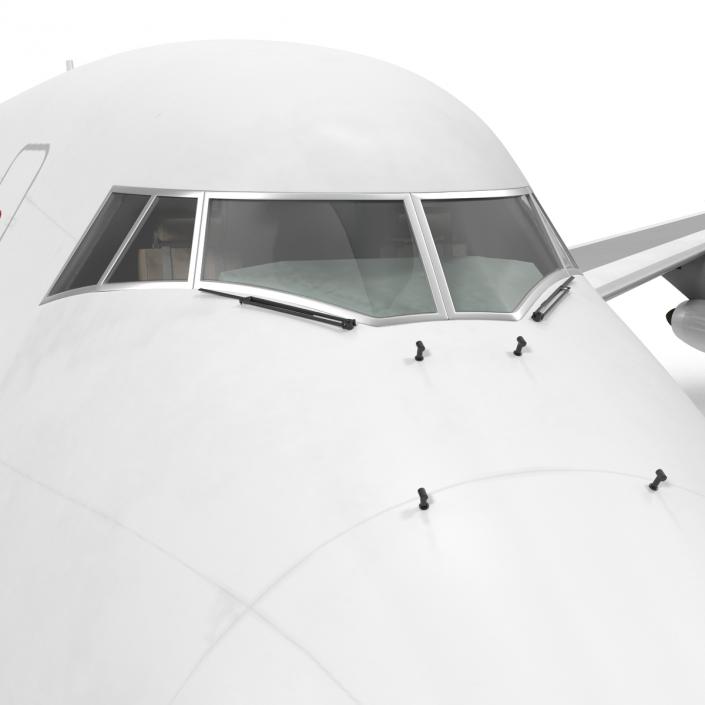 3D model Boeing 747-100B Lufthansa