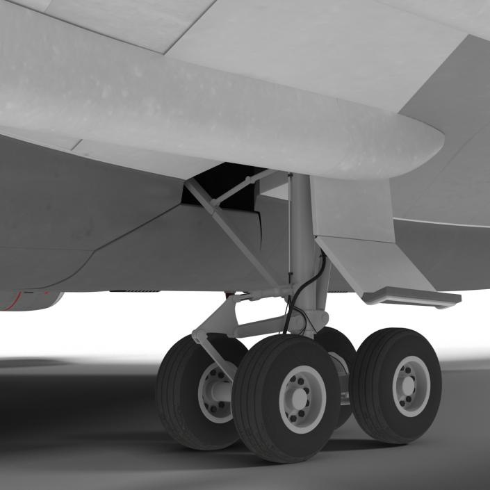 3D model Boeing 747-100B Lufthansa