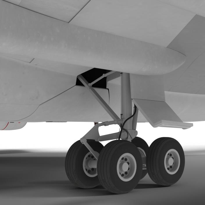 Boeing 747-100B United 3D