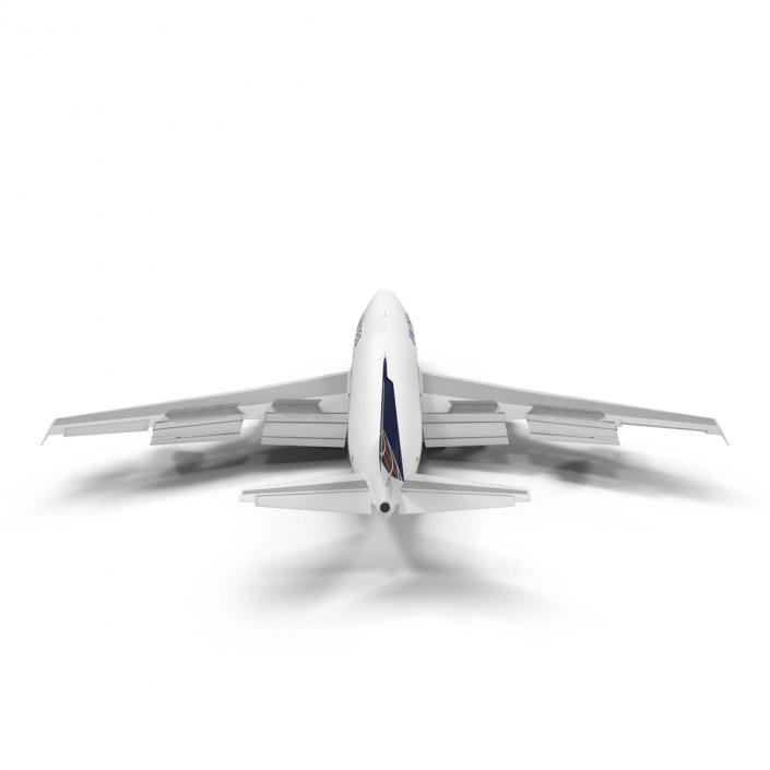 Boeing 747-100B United Rigged 3D model