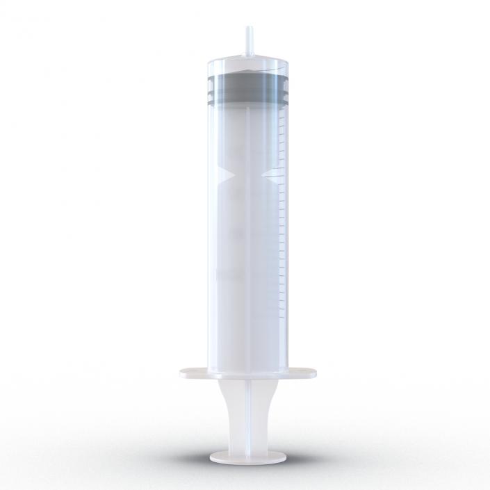 3D Disposable Syringe 50ml model