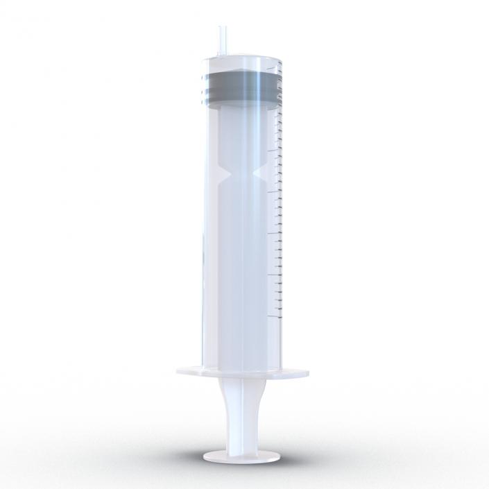 3D Disposable Syringe 50ml model