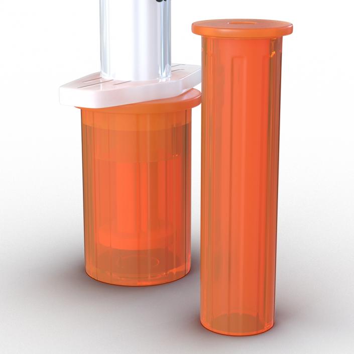 3D model Disposable Syringe 100 un