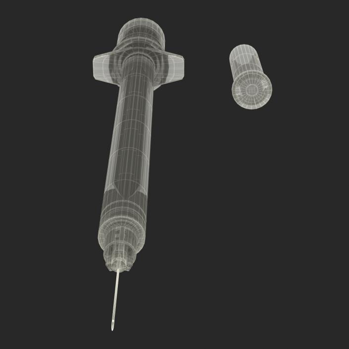 3D model Disposable Syringe 100 un